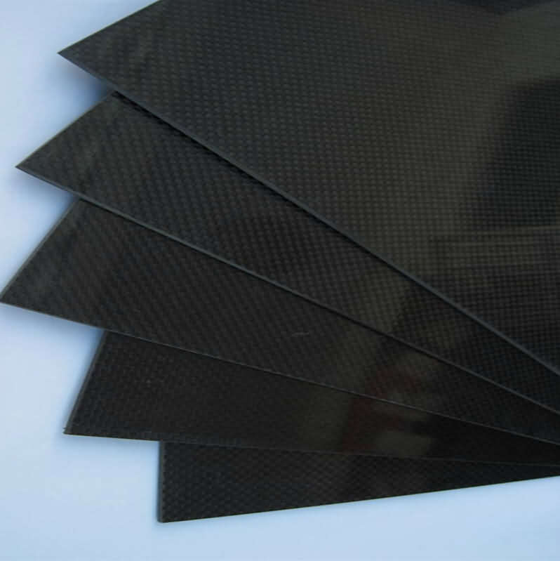 Rigid 3K Carbon Fibre Sheet - Plain Weaving